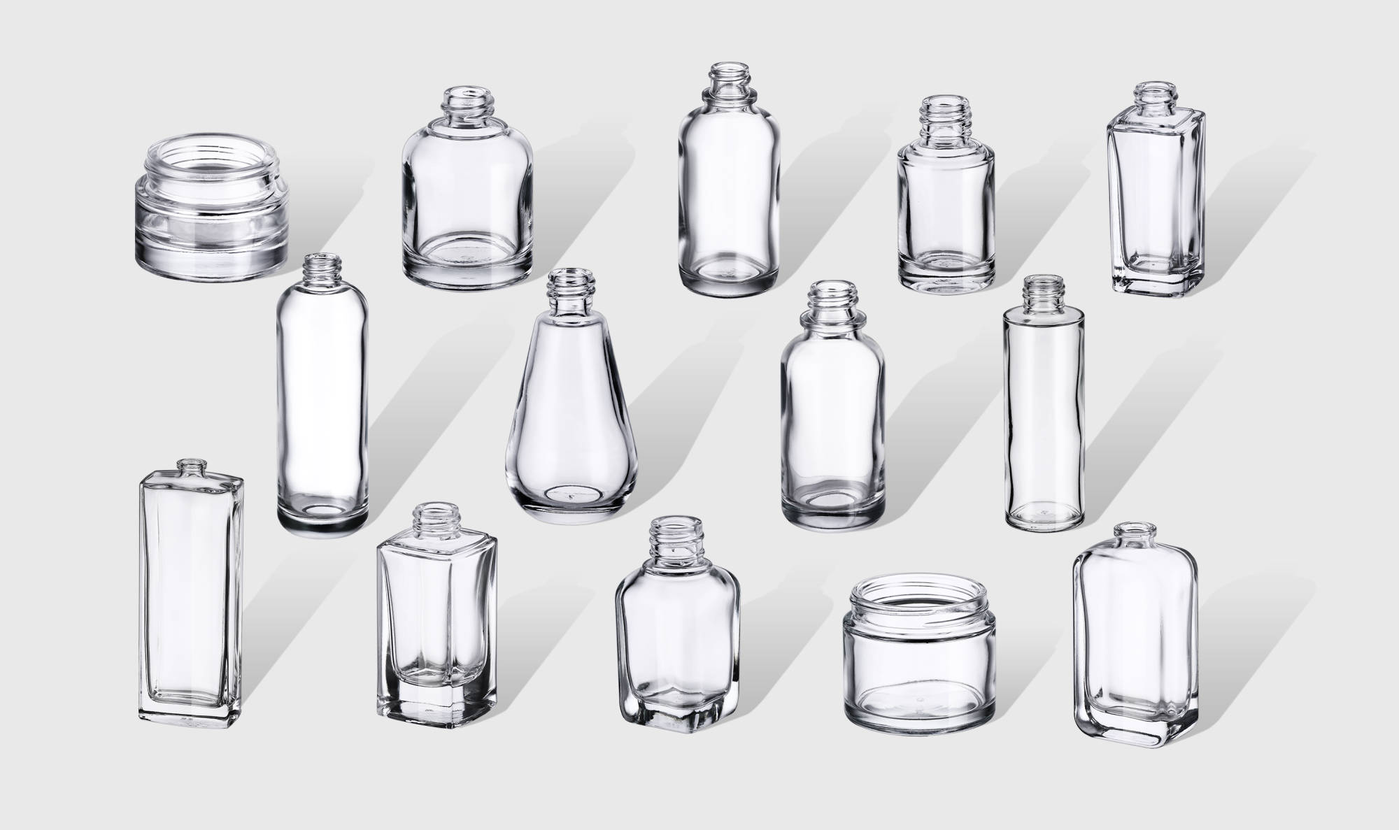somang glass bottle for cosmetic
